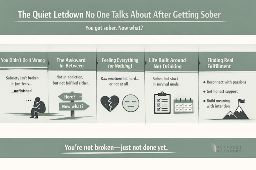 The Quiet Letdown No One Talks About After Getting Sober